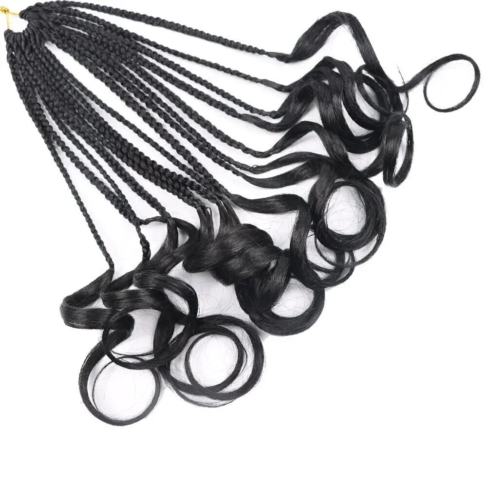 Crochet Hair for Women 10 Inch Crochet Braids Box Braids French Curl Braiding Ha